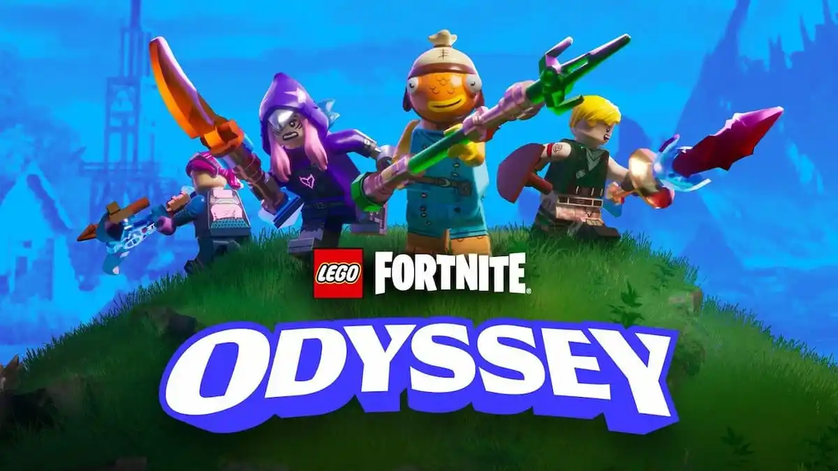 Lego Fortnite promo banner