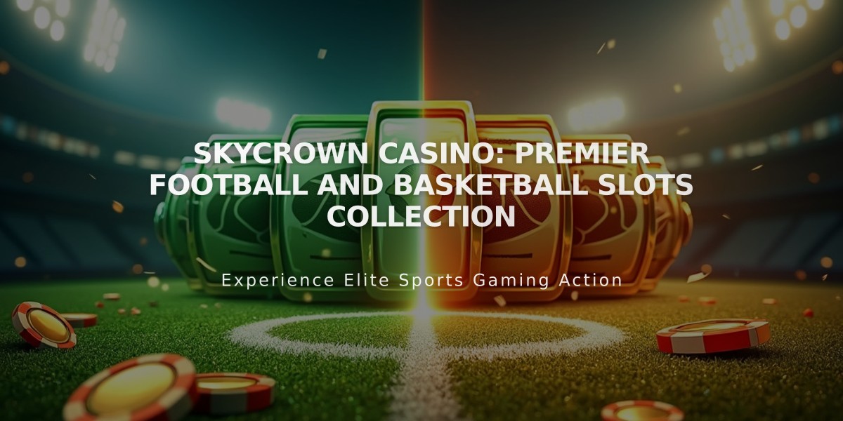 SkyCrown Casino: Premier Football and Basketball Slots Collection