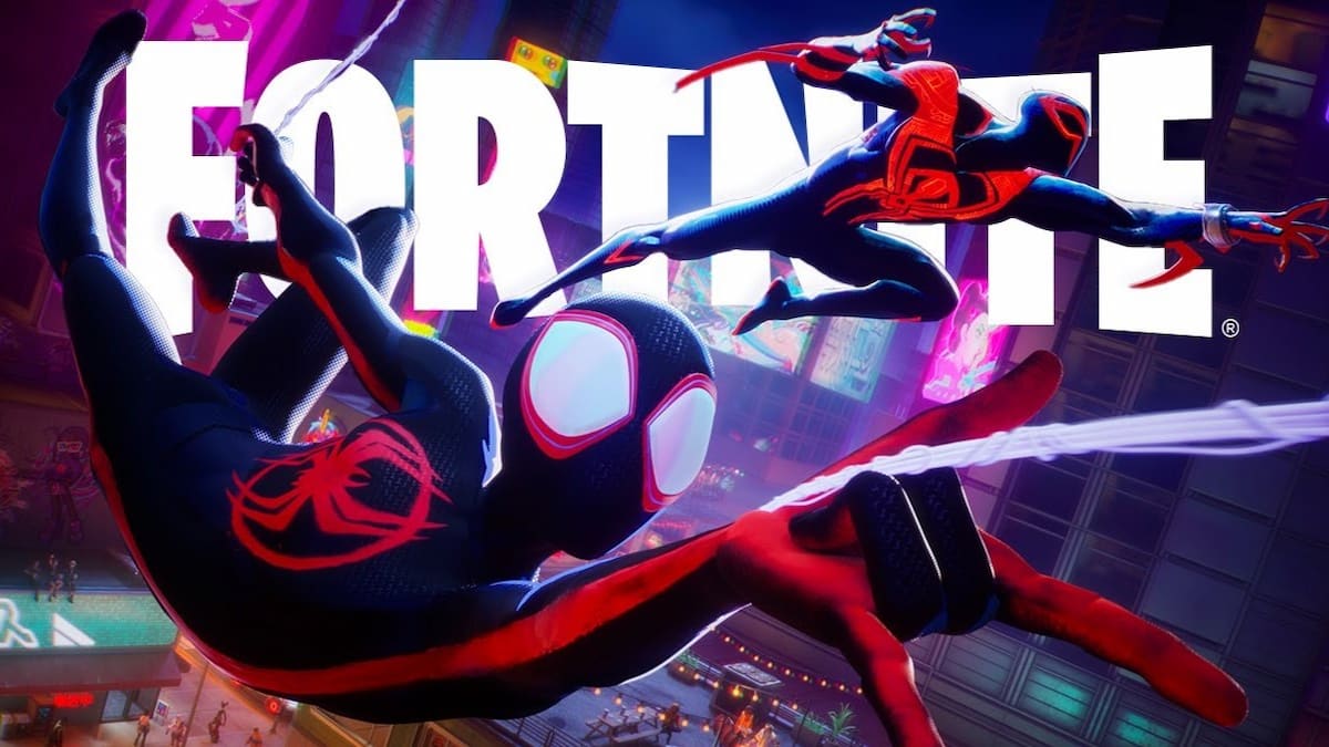 Miles and Miguel Spider-Verse in Fortnite