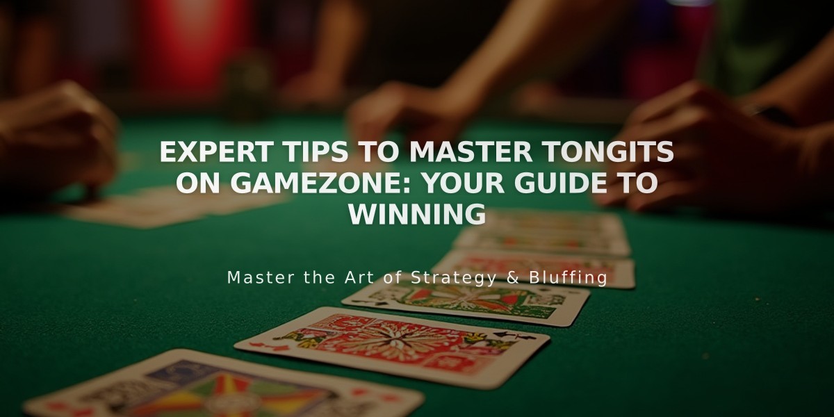 Expert Tips to Master Tongits on GameZone: Your Guide to Winning