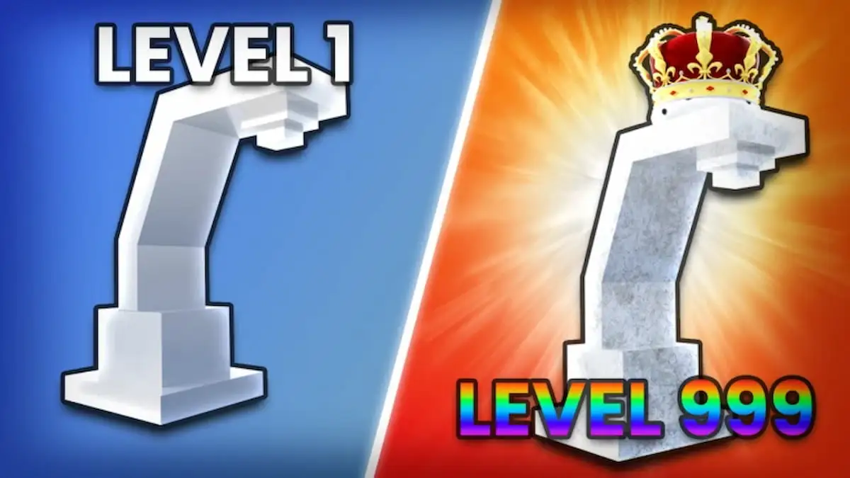 Pixelated gold trophies showing level progression