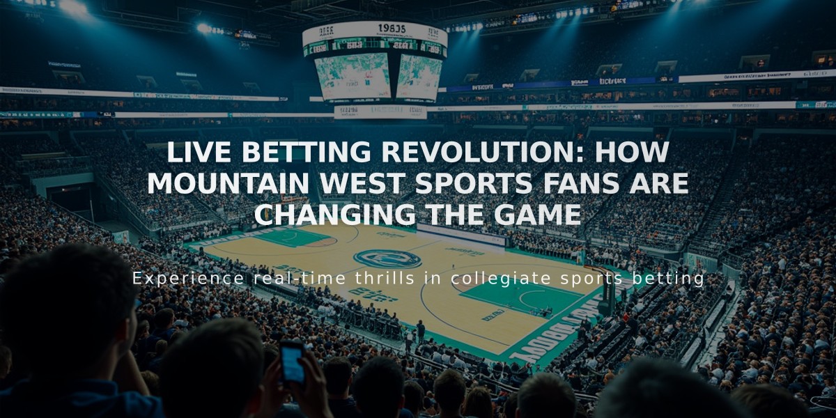 Live Betting Revolution: How Mountain West Sports Fans Are Changing The Game