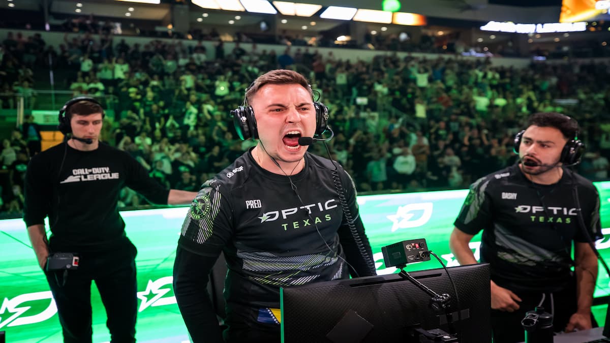 Optic player celebrates with emotional yell