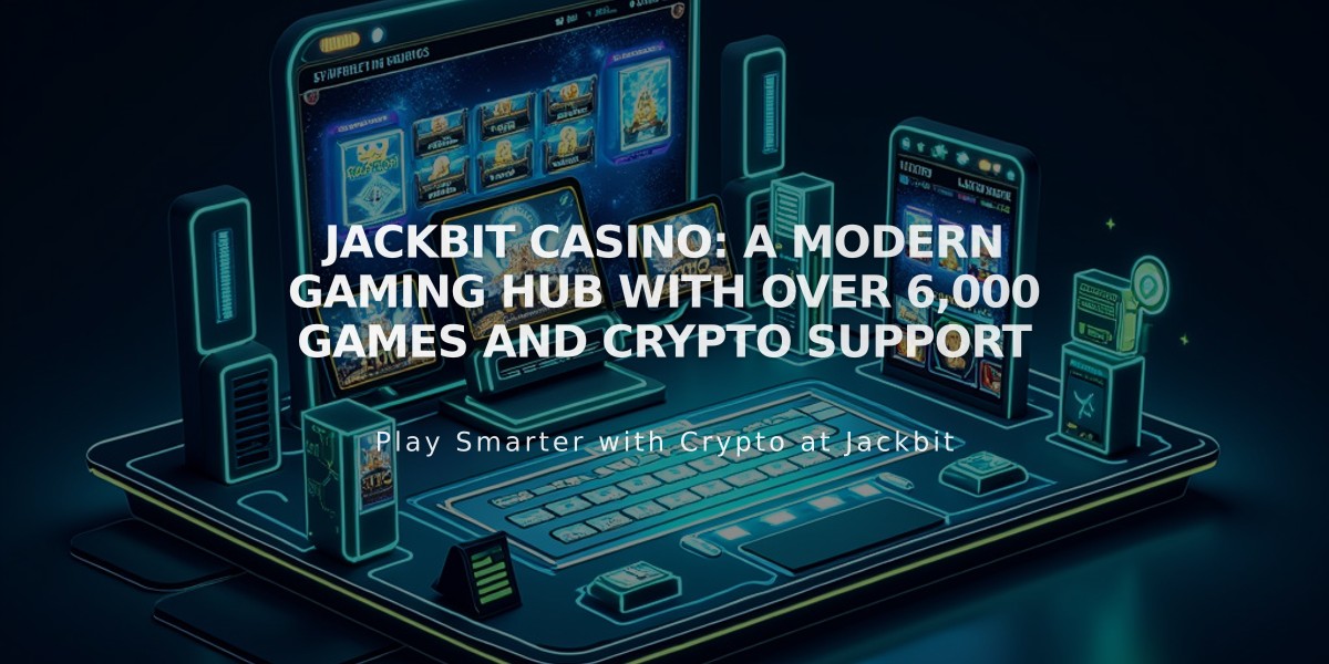 Jackbit Casino: A Modern Gaming Hub with Over 6,000 Games and Crypto Support