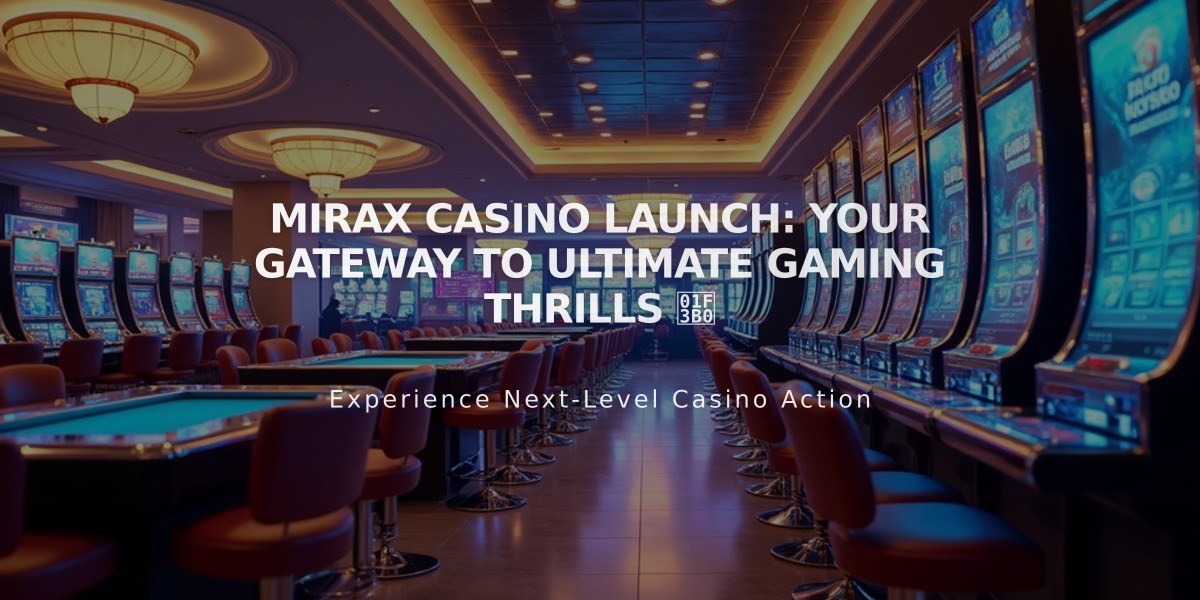 Mirax Casino Launch: Your Gateway to Ultimate Gaming Thrills 🎰