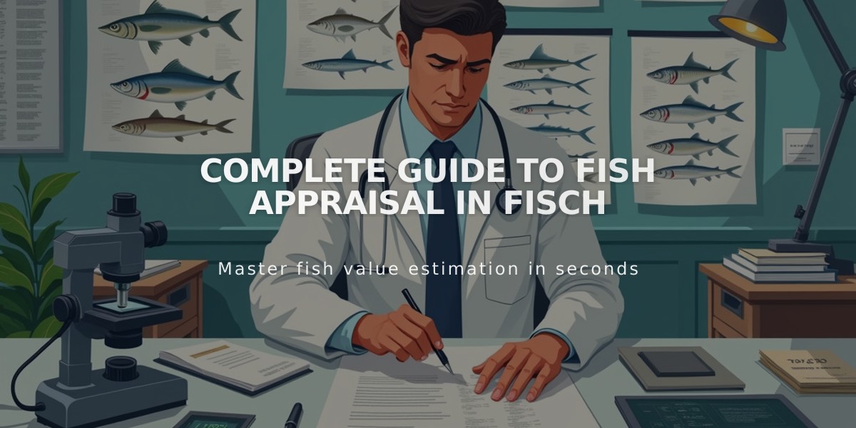 Complete Guide to Fish Appraisal in Fisch