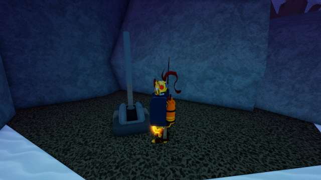 Lever Fish spot in Roblox game