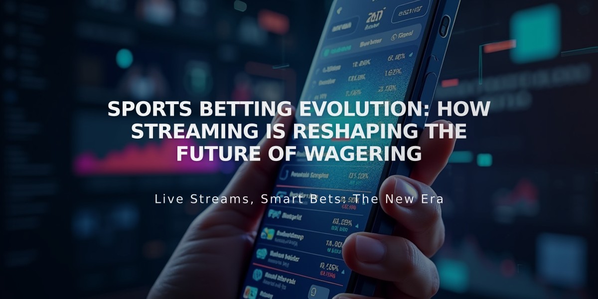 Sports Betting Evolution: How Streaming is Reshaping the Future of Wagering