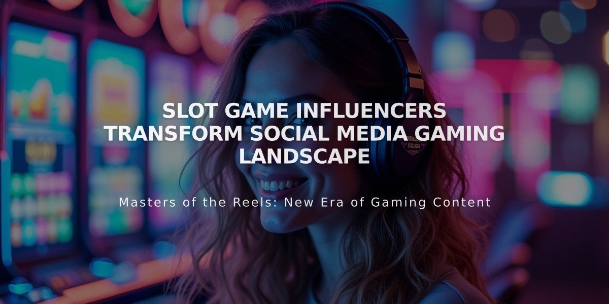 Slot Game Influencers Transform Social Media Gaming Landscape