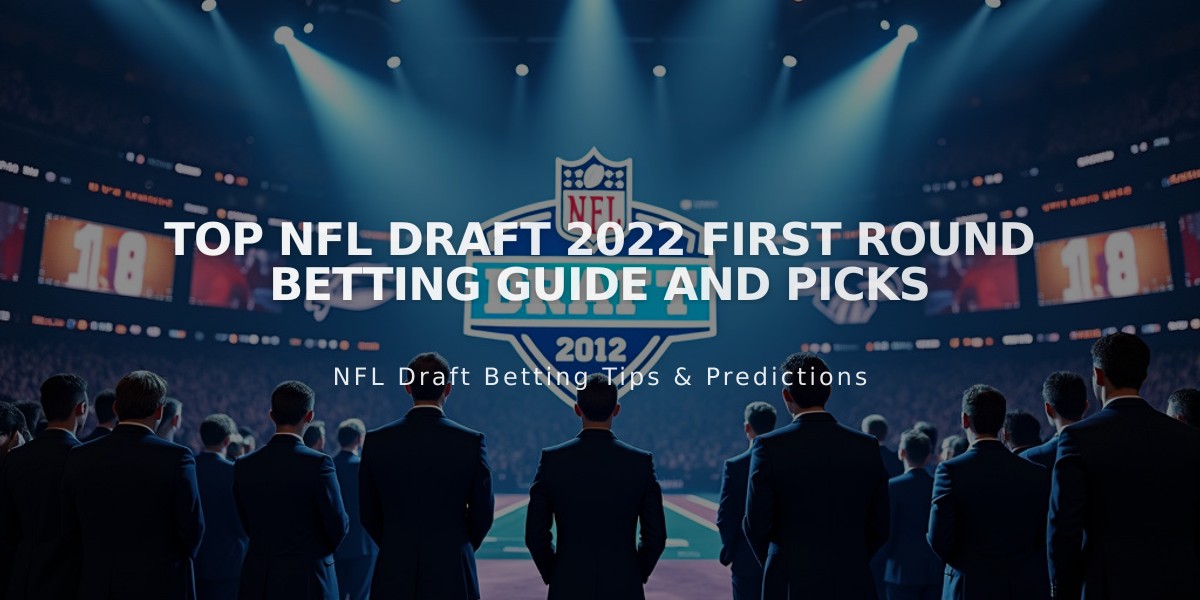 Top NFL Draft 2022 First Round Betting Guide and Picks