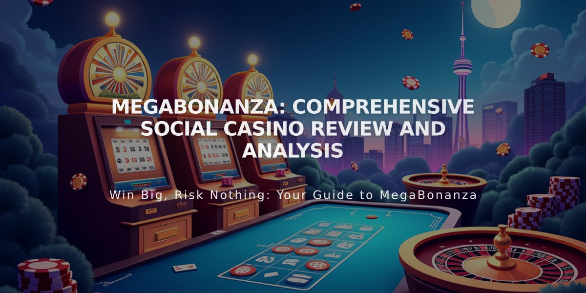 MegaBonanza: Comprehensive Social Casino Review and Analysis