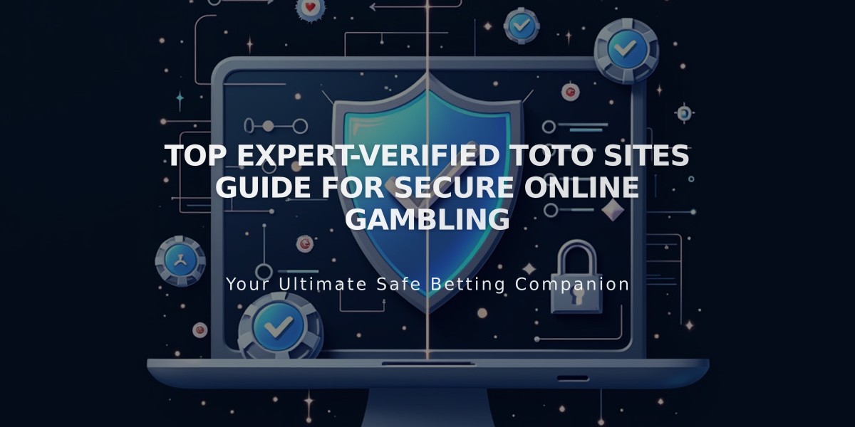 Top Expert-Verified Toto Sites Guide for Secure Online Gambling