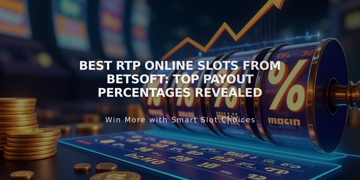 Best RTP Online Slots from BetSoft: Top Payout Percentages Revealed