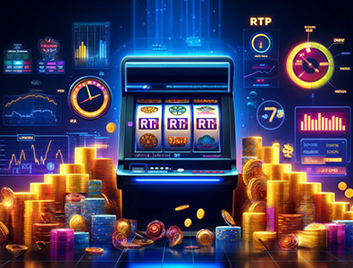 Slot machine showing NetEnt payout graphs