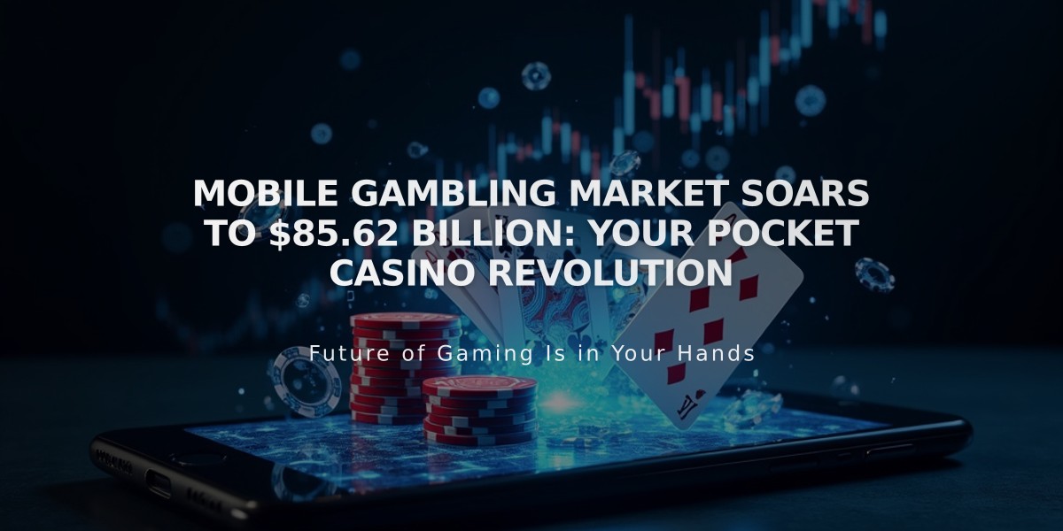 Mobile Gambling Market Soars to $85.62 Billion: Your Pocket Casino Revolution