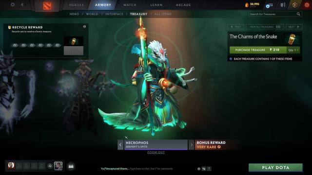 Necrophos character skin in Dota 2