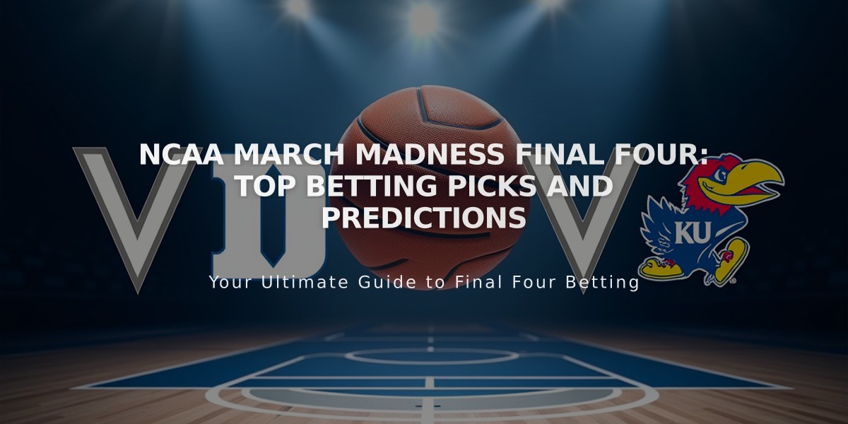 NCAA March Madness Final Four: Top Betting Picks and Predictions