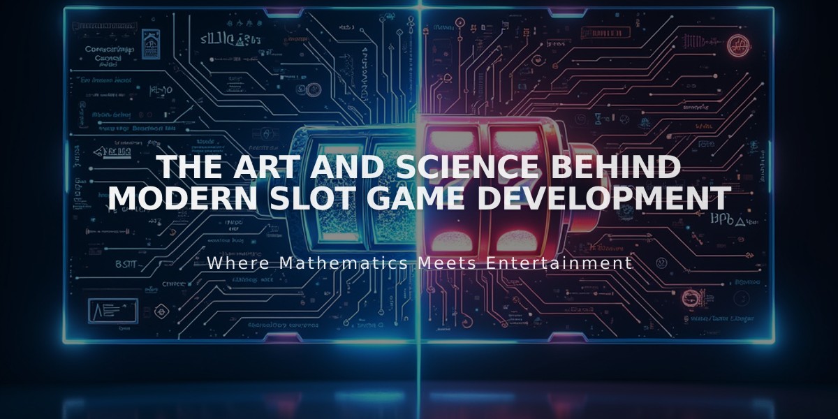 The Art and Science Behind Modern Slot Game Development