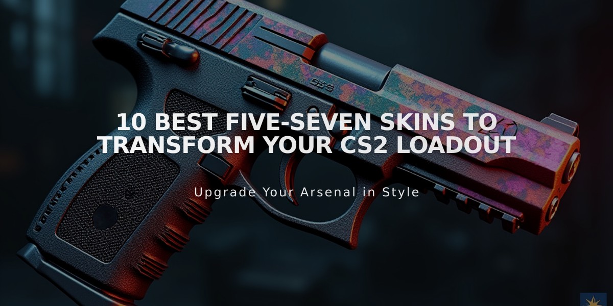 10 Best Five-Seven Skins to Transform Your CS2 Loadout