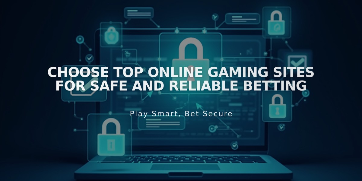 Choose Top Online Gaming Sites for Safe and Reliable Betting