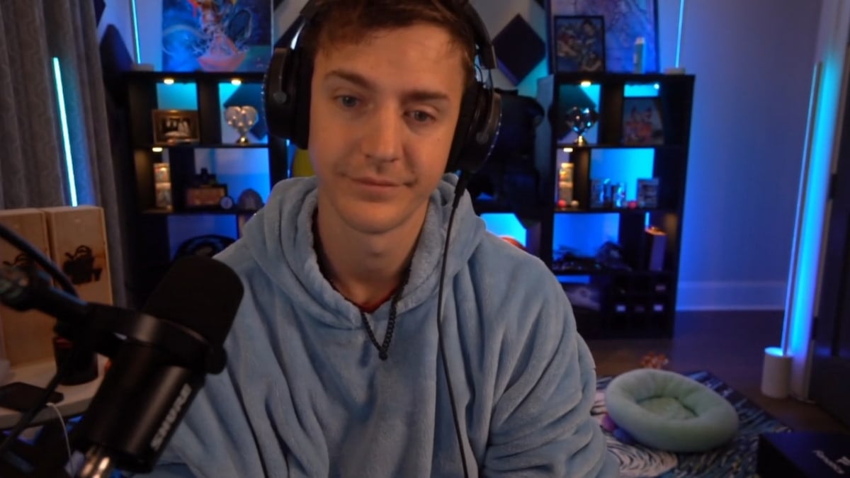 Ninja streaming Fortnite on Twitch