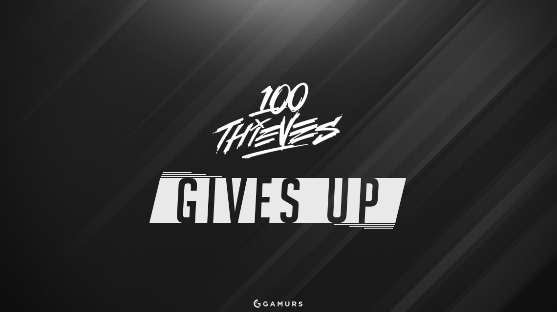 White 100 Thieves logo