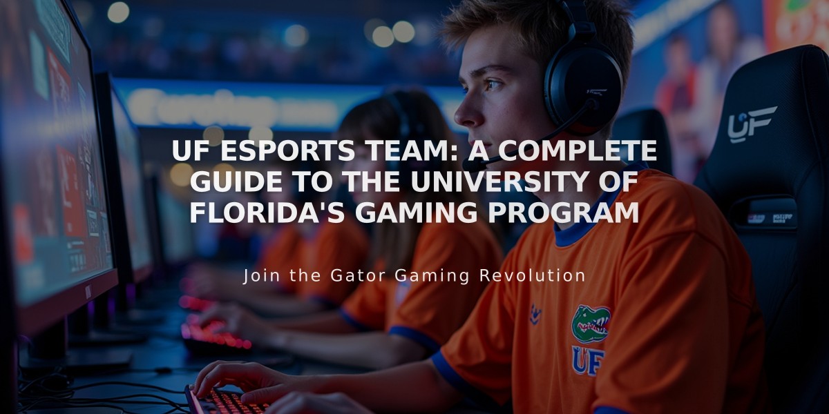 UF Esports Team: A Complete Guide to the University of Florida's Gaming Program