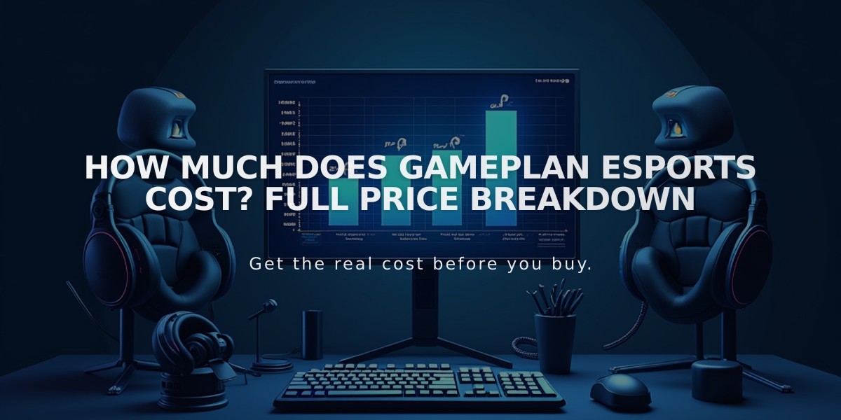 How Much Does Gameplan Esports Cost? Full Price Breakdown