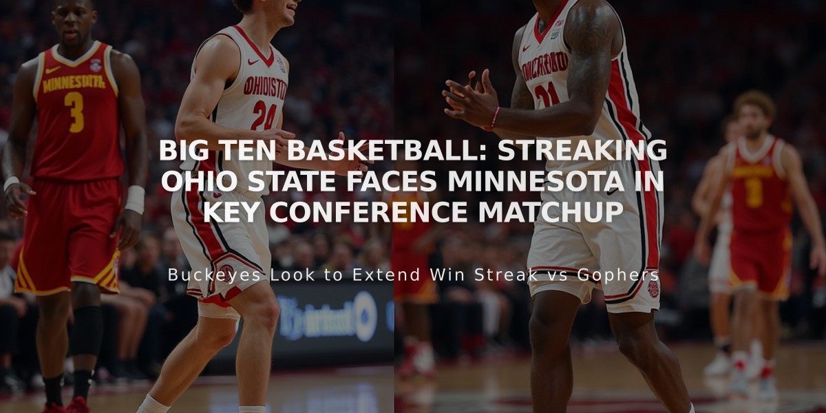 Big Ten Basketball: Streaking Ohio State Faces Minnesota in Key Conference Matchup