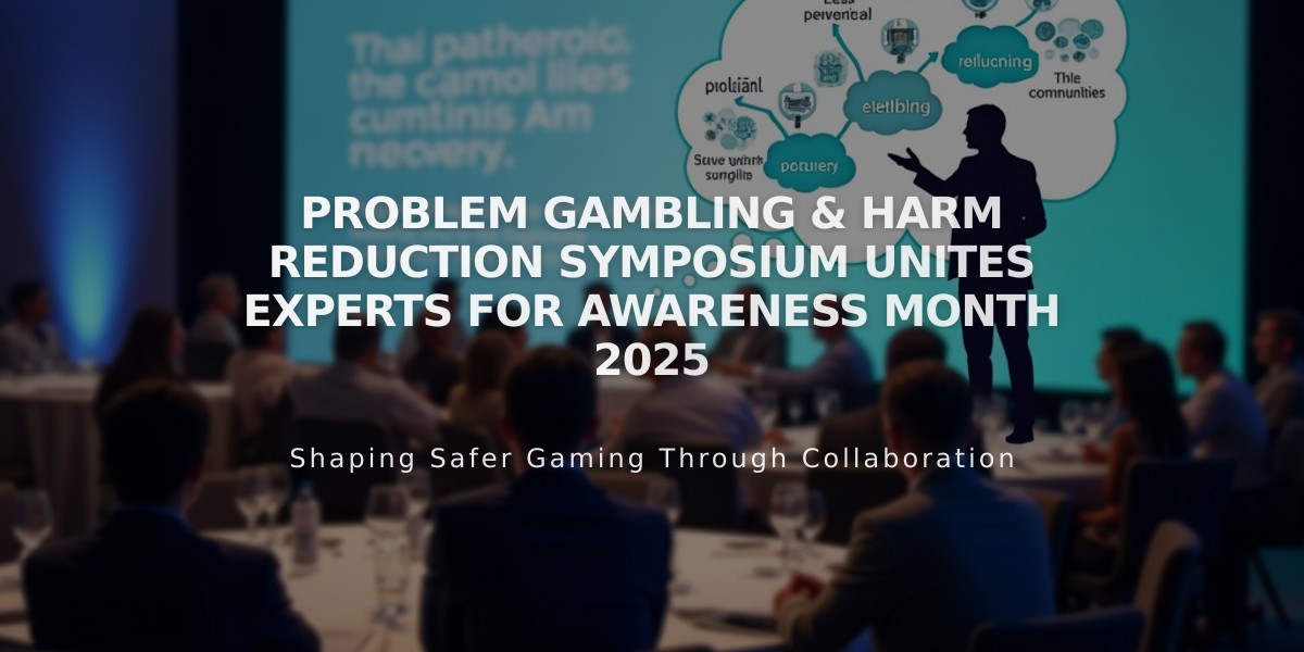 Problem Gambling & Harm Reduction Symposium Unites Experts for Awareness Month 2025